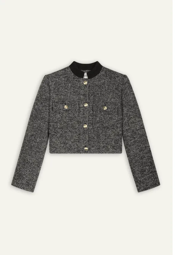 Talya Structured Jacket Grey