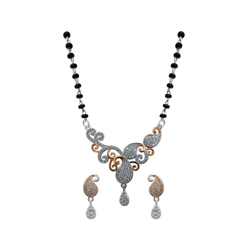 Trendy Mangalsutra Earring set