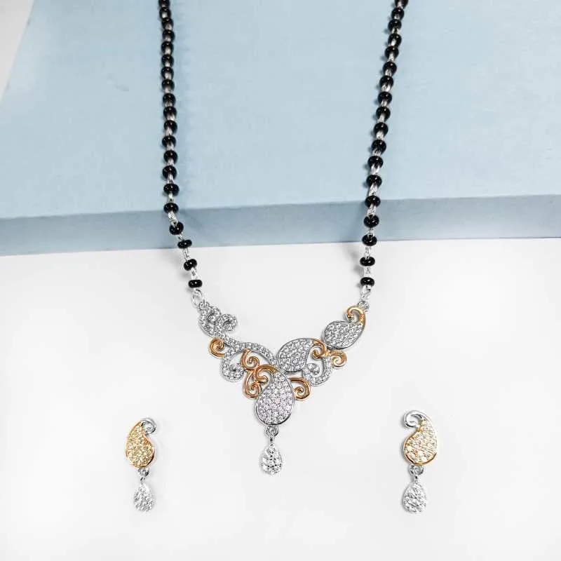Trendy Mangalsutra Earring set