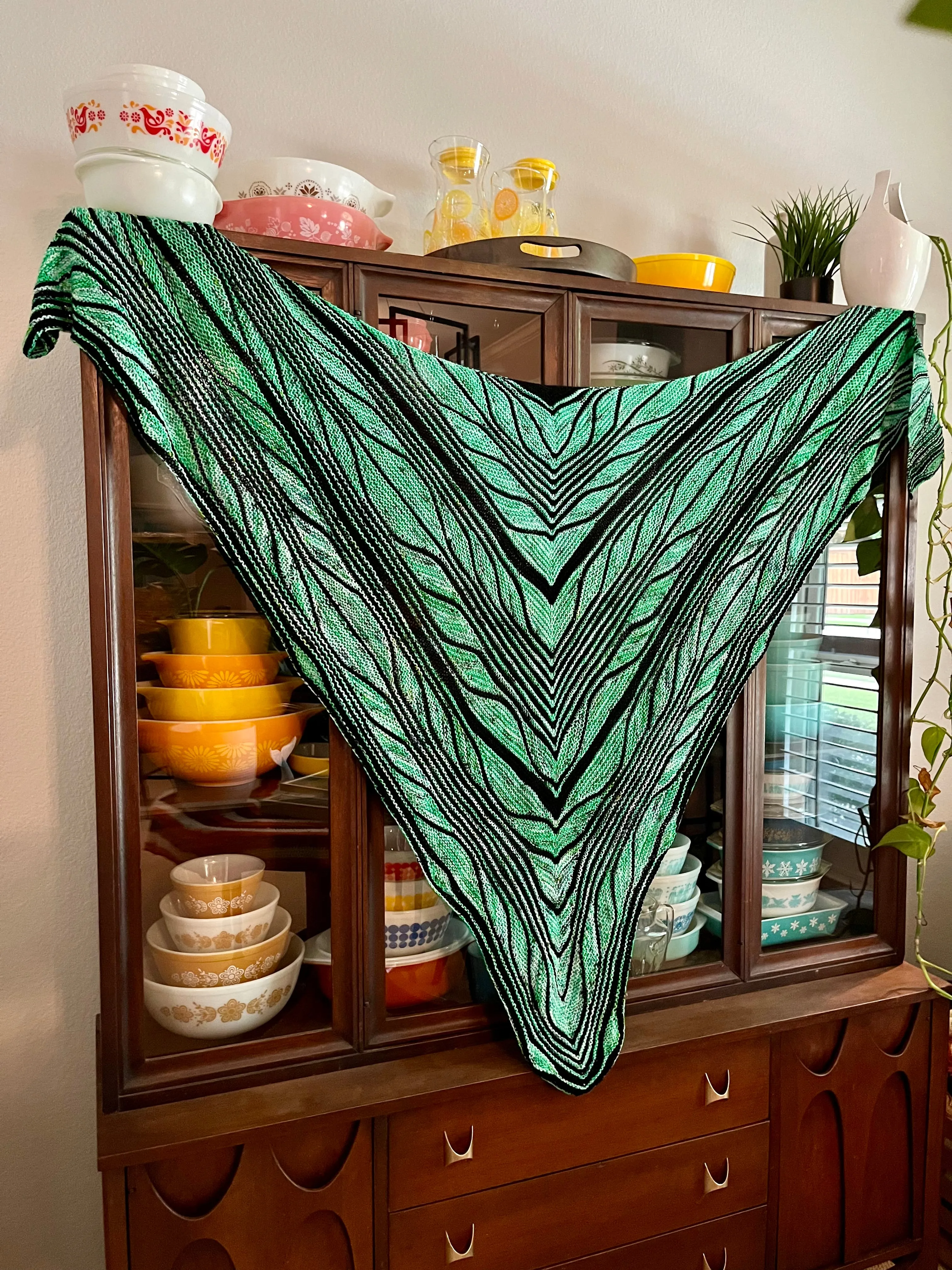 Tritiea - Butterfly Papillon Shawl