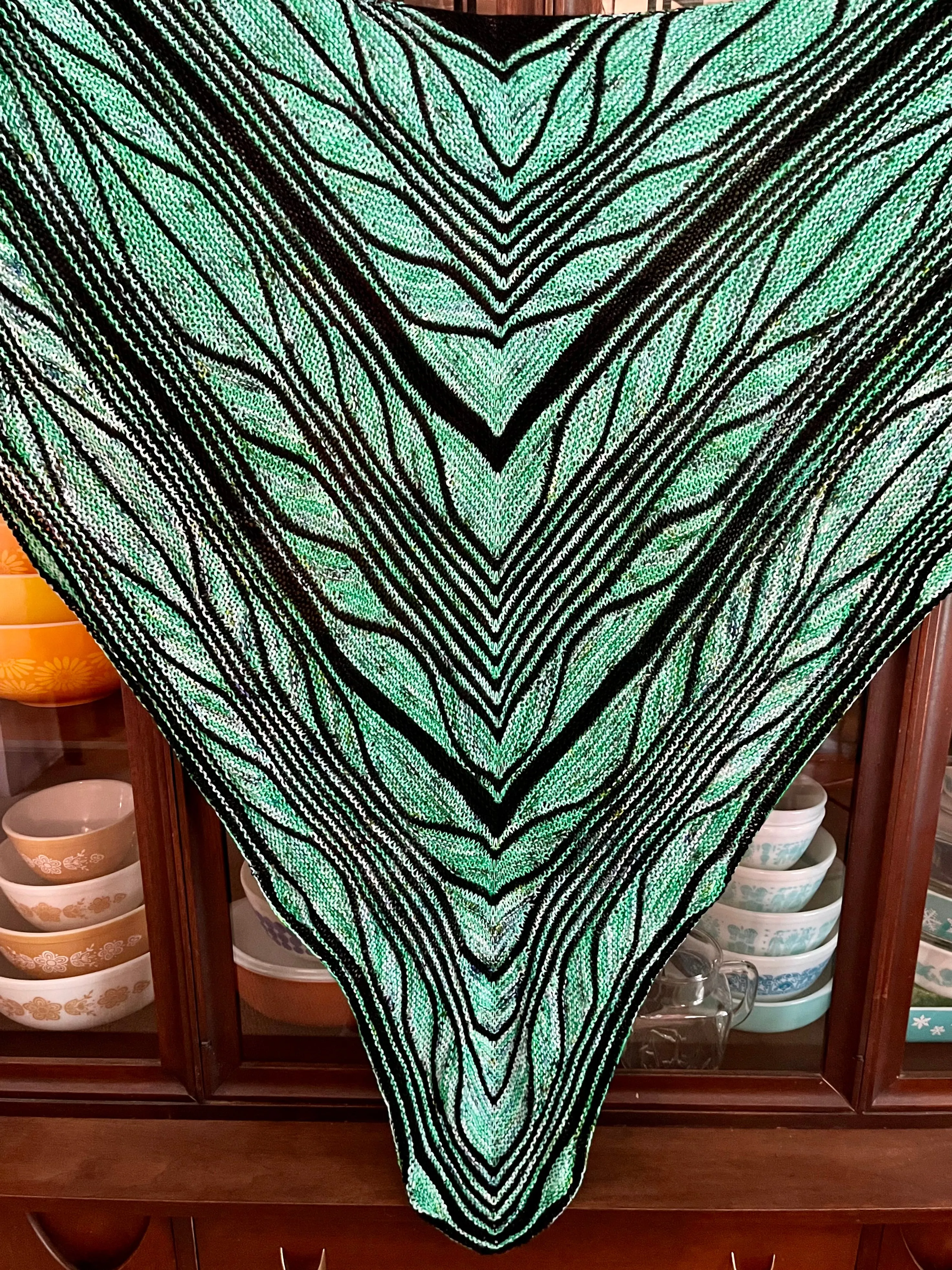 Tritiea - Butterfly Papillon Shawl