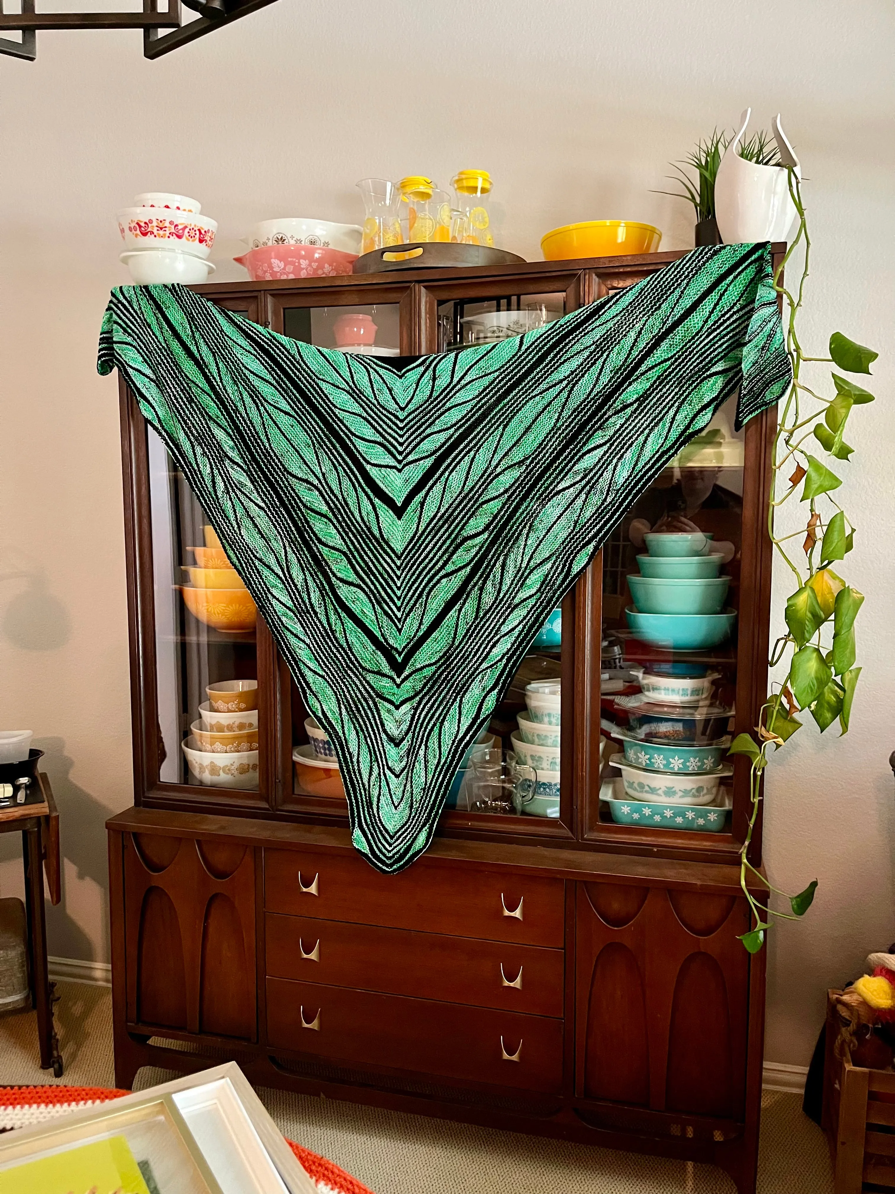 Tritiea - Butterfly Papillon Shawl