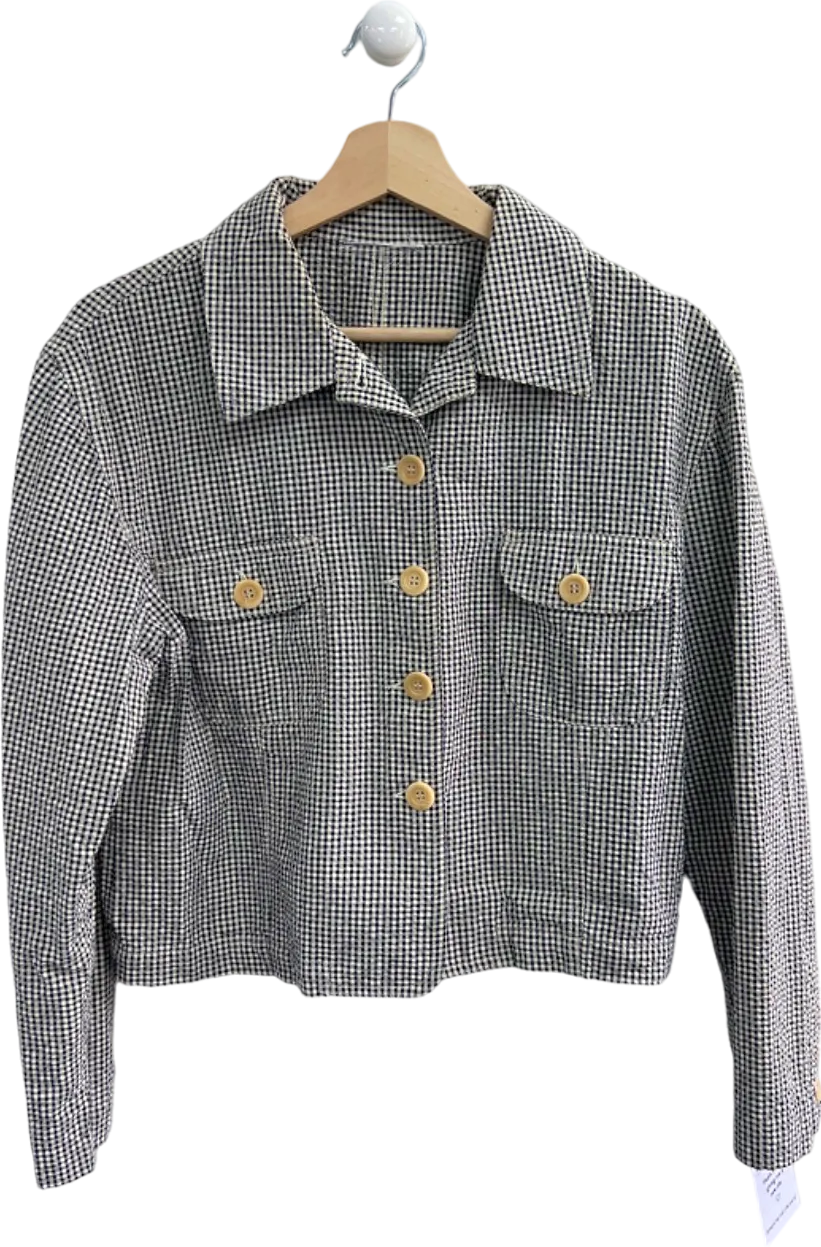 Unknown Black/White Checkered Jacket UK M
