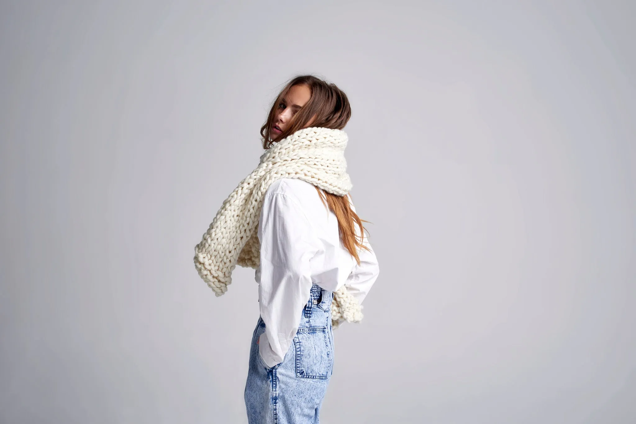 Winter Scarf - Merino