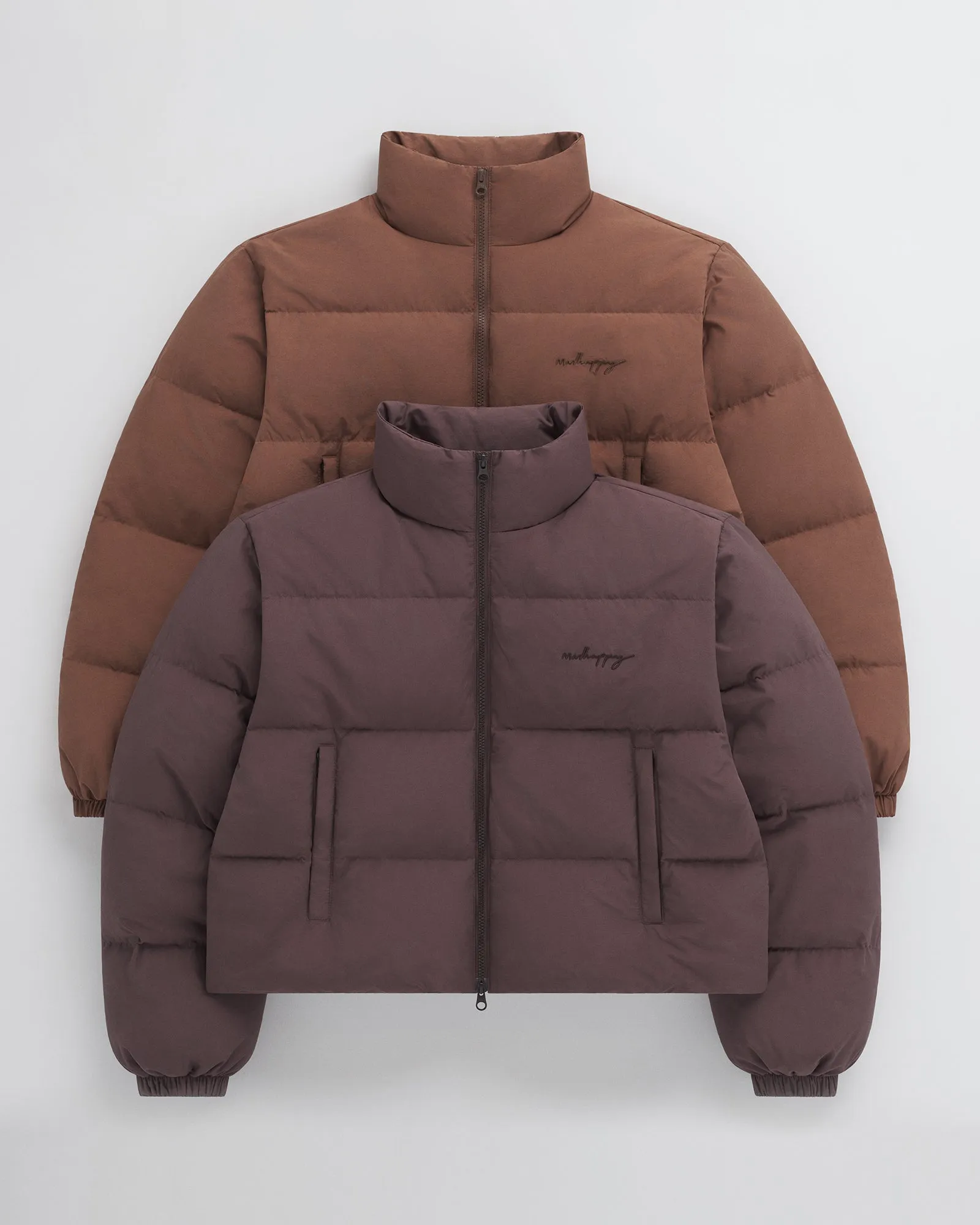 Women's Cropped Cozy Puffer Jacket
