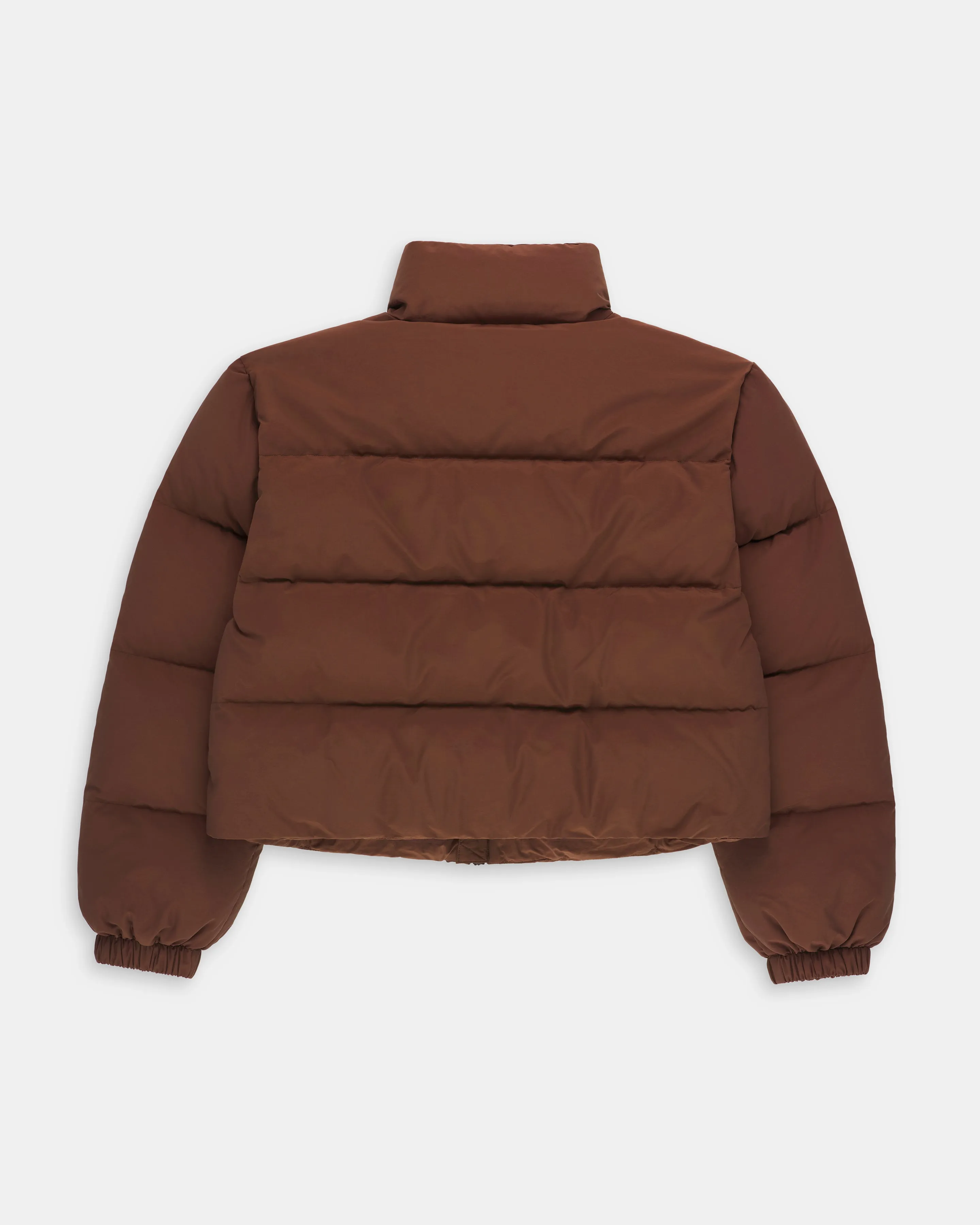Women's Cropped Cozy Puffer Jacket