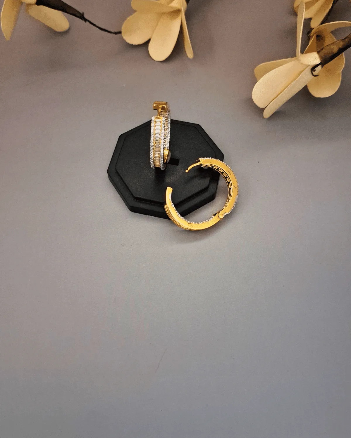 Zevarly Charvi American Diamond Earrings