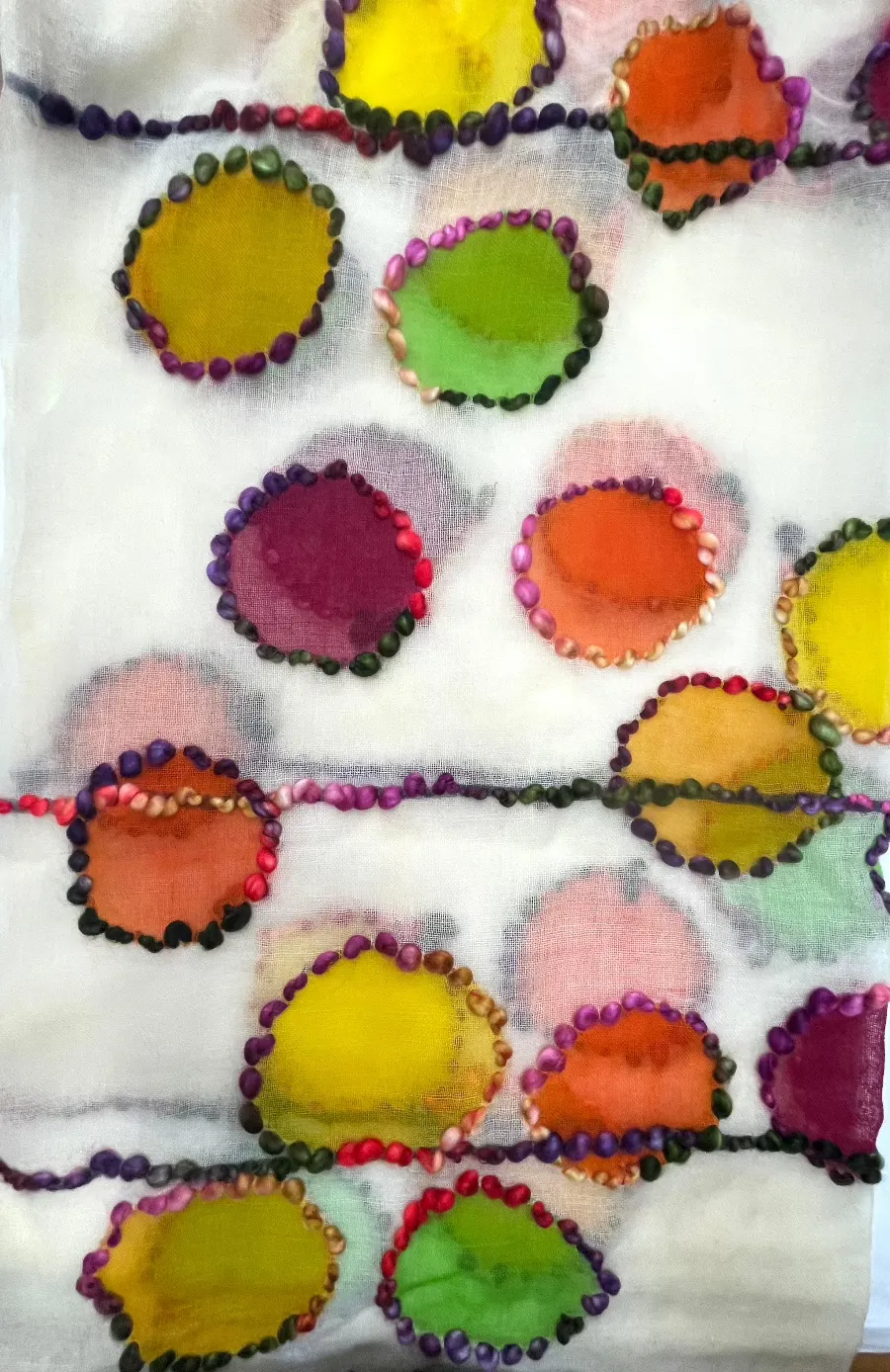 ZODA Pure Wool Scarf-Multi Spot